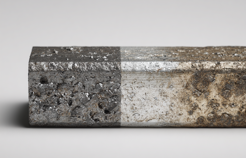 Métal traité vs métal non traité : comprendre enfin les vraies différences