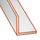 Aluminium cornière forme L