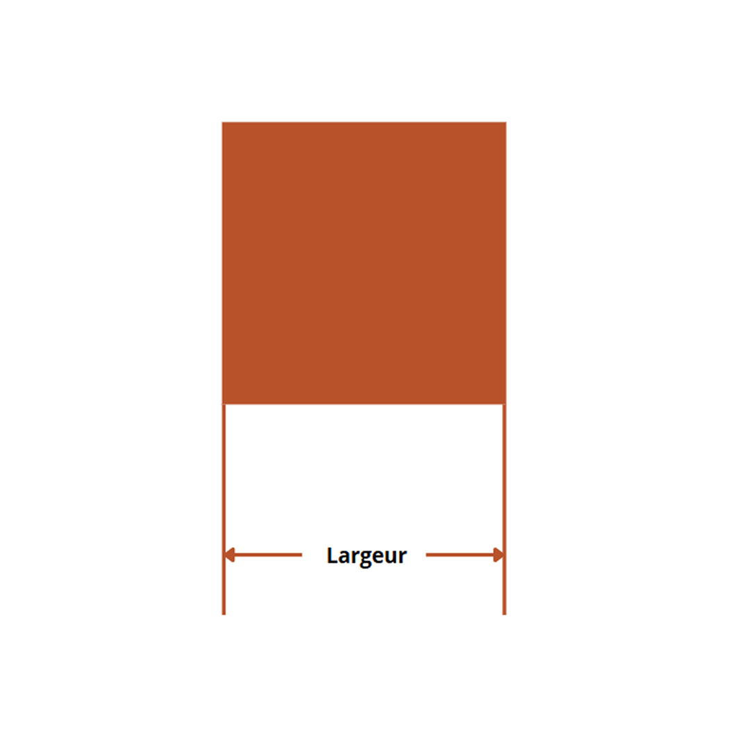 Barre acier carre 100 mm A37 schema