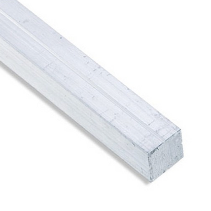 Barre aluminium carré 20 mm 6060
