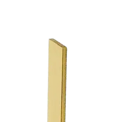 Barre bronze méplat