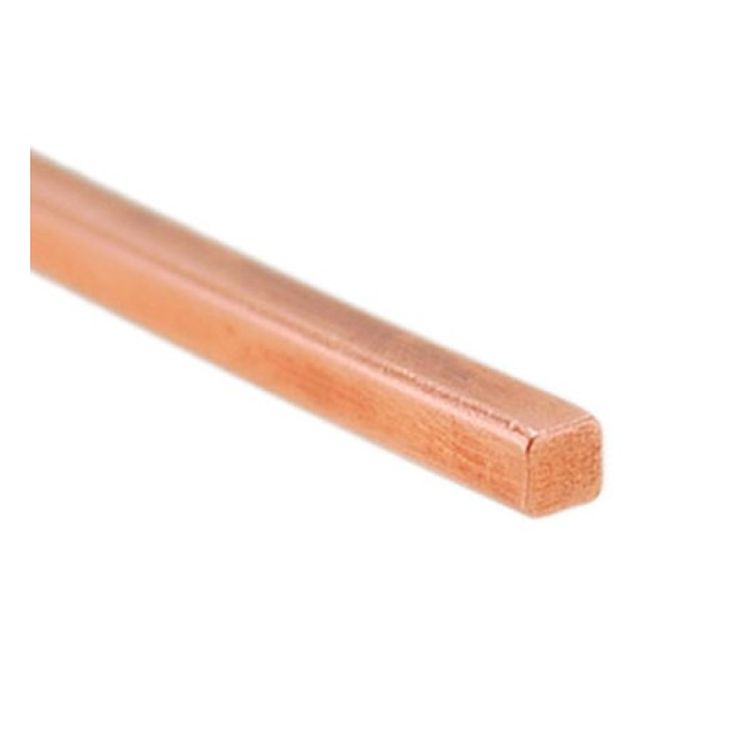 Barre cuivre carré 100 mm CUA1
