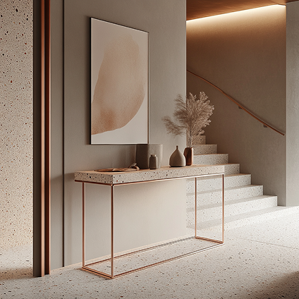 Inspiration de Barre cuivre carré