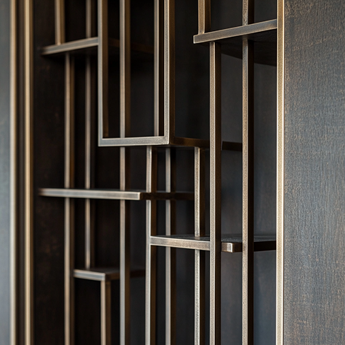 Inspiration de Barre bronze carré