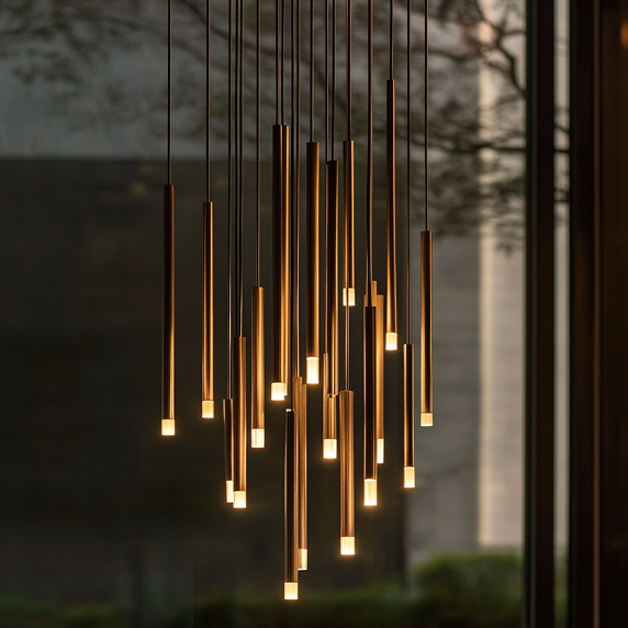 Inspiration de Tube bronze rond