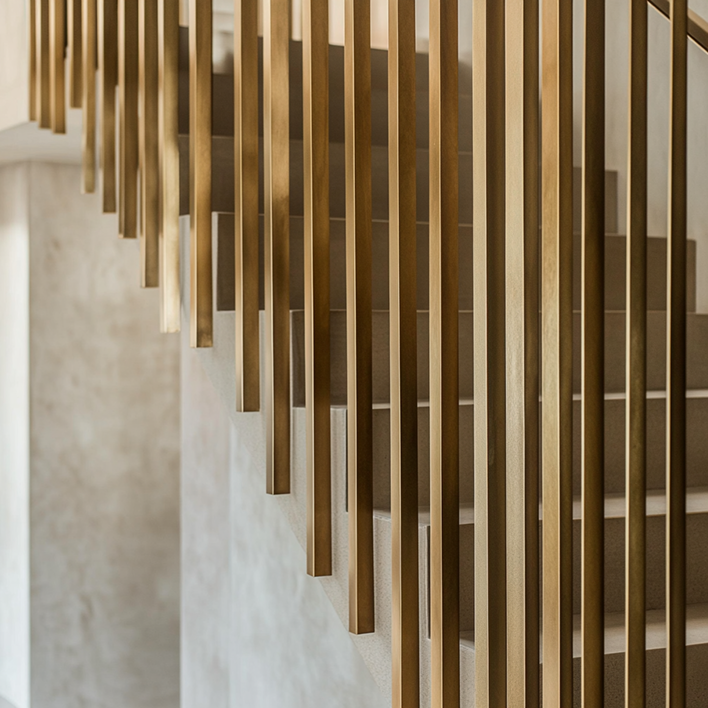 Inspiration de Barre laiton carré